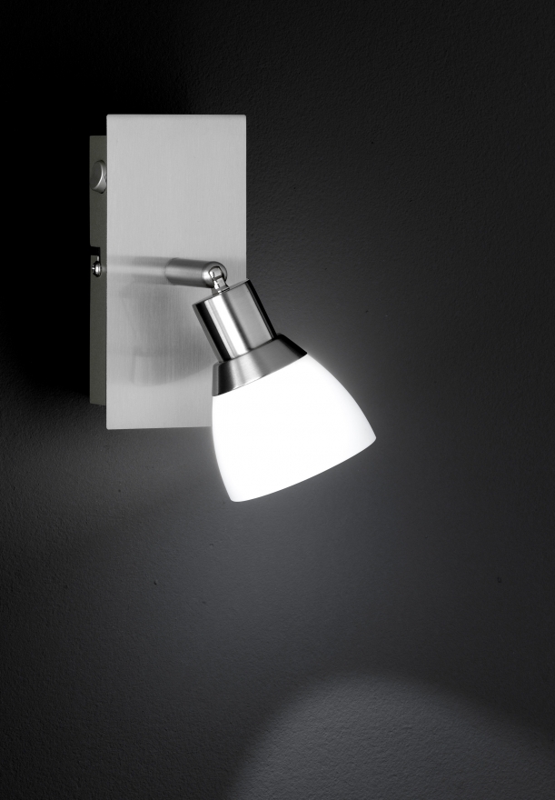 WOFI | LED | Wandleuchte TALAS 1flg Nickel matt - 4596.01.64.0001