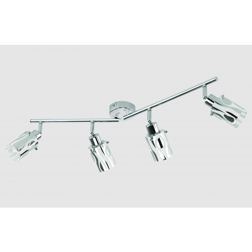 BRILONER | RULE | Deckenleuchte Deckenstrahler Strahler Lampe Deckenlampe Chrom Briloner 3184-048