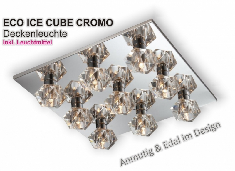 Esto Deckenleuchte ICE CUBE CHROMO - 40802-9