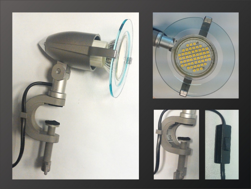 1er Spot inkl. 52er SMD 3W LED | MICASA | POLAR titan | 4204.082