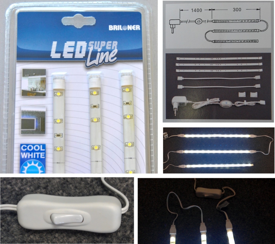 Briloner - LED Super Line 2463-360