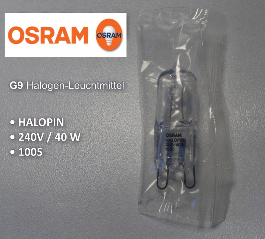 OSRAM - Halogen - G9 - HALOPIN 40 Watt