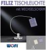 WOFI | FILIZ | Tischleuchte mit Wechselschirm | 8009.01.64.0100