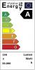 Lampenlabel , Energieeffizienzklasse - A - 150 Lumen , 3 Watt , 50.000 h