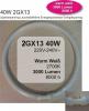 2GX13 - 40 Watt - Ring - Leuchtmittel - Art.Nr. 10641 - Edi Light