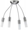 TRIO | TRIO ENERGIESPAR DECKENLEUCHTE FLEXIBEL 4x9W FLEXARM GLAS LAMPE 6700941-07